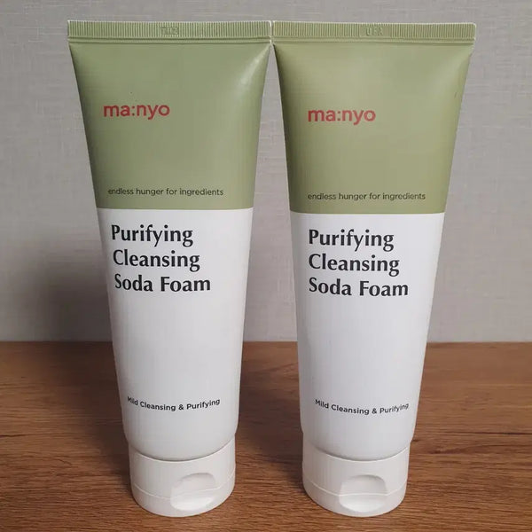 [BUNJANG] Manyo Factory Purifying Cleansing Soda Foam 1+1 / 마녀공장 퓨리파잉 클렌징 소다폼 1+1