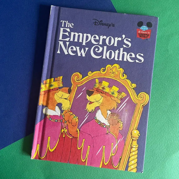 [BUNJANG] 1975 Original Disney 'The Emperor's New Clothes' Storybook / 1970s/오리지널 디즈니 벌거벗은 임금님(rare)
