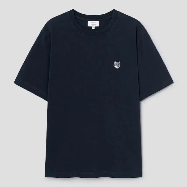 [BUNJANG] Maison Kitsuné Navy Fox Short Sleeve T-Shirt / 메종키츠네 네이비 폭스 반팔티
