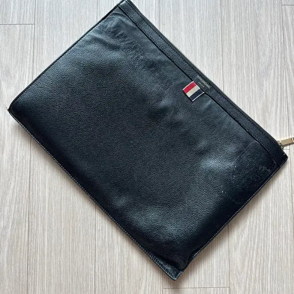 [BUNJANG] Thom Browne Leather Clutch Bag / 톰브라운 클러치