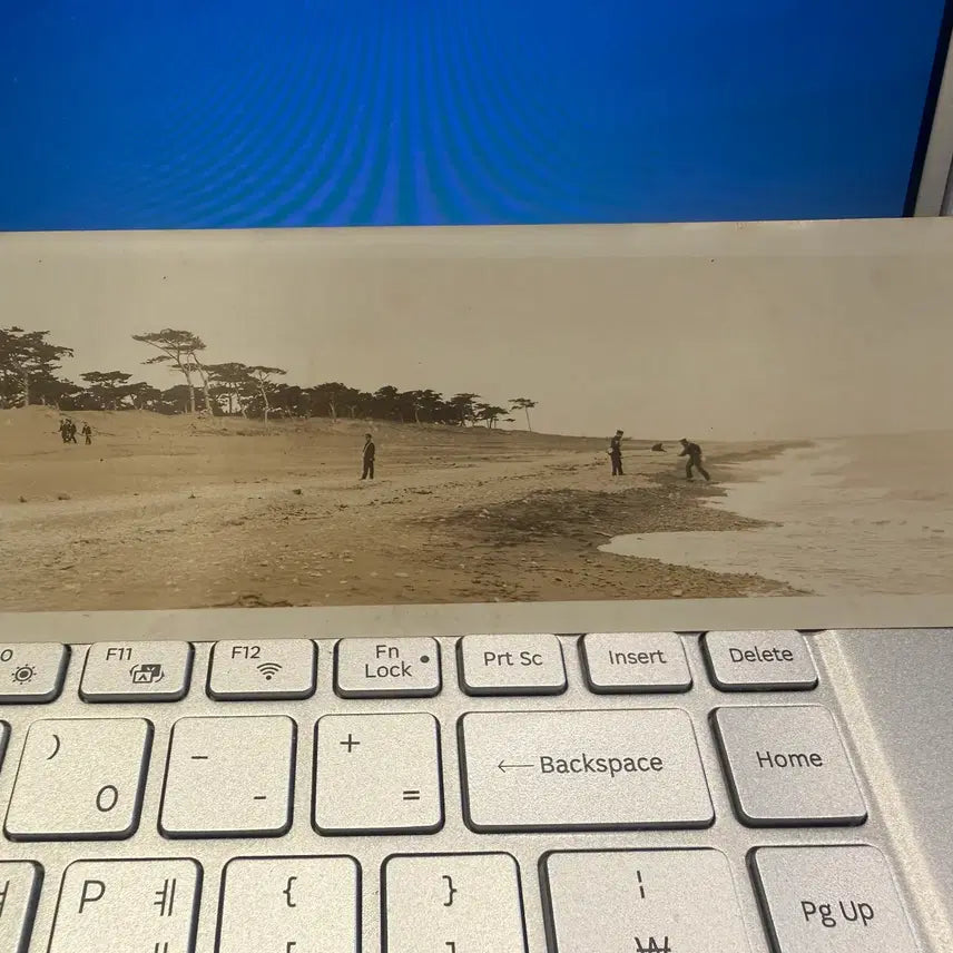 [BUNJANG] 1920s Miho-no-Matsubara Panorama Photograph - Historical Japanese Landmark / 1920년 - 일본 시즈오카현의 명승지 - 미호노마쓰바라 파노라마 사진