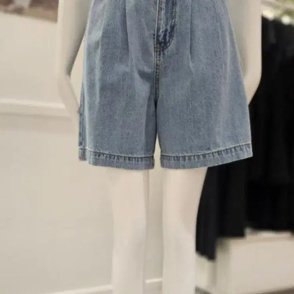 [BUNJANG] ON&ON 4-Part Denim Shorts / 온앤온 4부 데님팬츠 반바지
