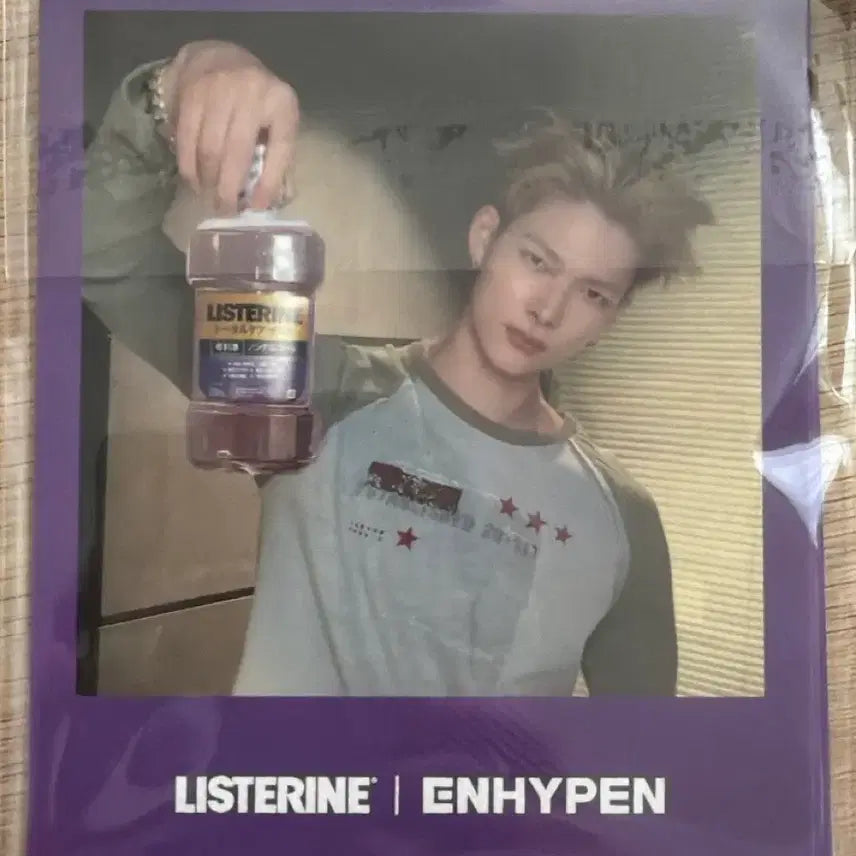 [BUNJANG] ENHYPEN Listerine Bundle Set Photocard / 리스테린 엔하이픈 포토카드 일괄 양도
