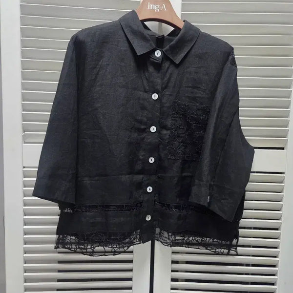 [BUNJANG] Linen Summer Shirt / 린넨 여름 셔츠