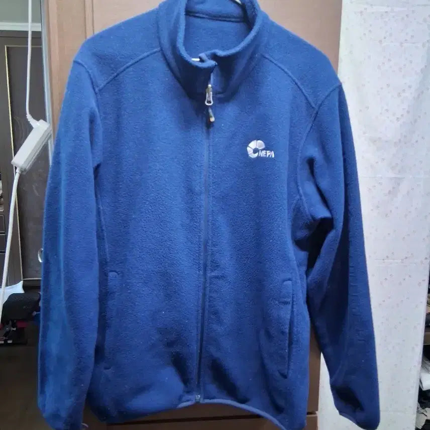 [BUNJANG] Nepa Fleece Zip-up Jacket Blue (Size 100) / 네파 플리스 집업 블루(100)