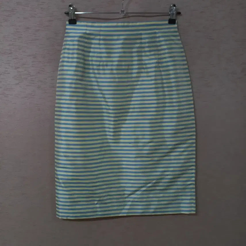 [BUNJANG] Son Jung Wan Striped Silk Skirt Women's / B7-13/손정완 스트라이프 실크 스커트 여성