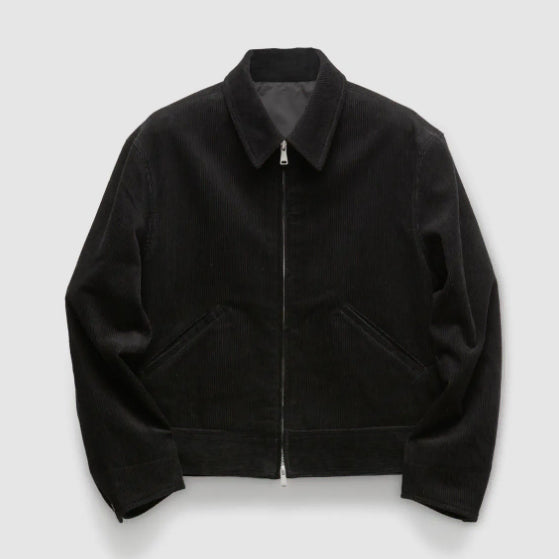 [BUNJANG] COOR Corduroy Jumper Black L / 쿠어 코듀로이 점퍼