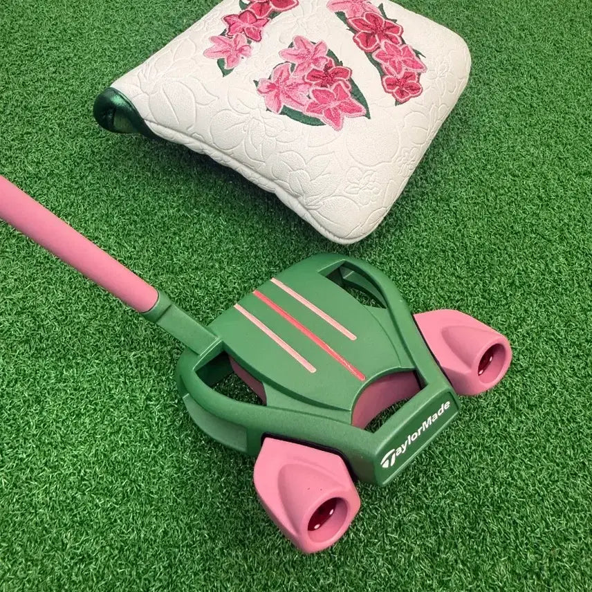 [BUNJANG] TaylorMade Spider Tour Custom Putter - Green & Pink / 테일러메이드 스파이더 투어 그린 & 핑크 스타일 커스텀