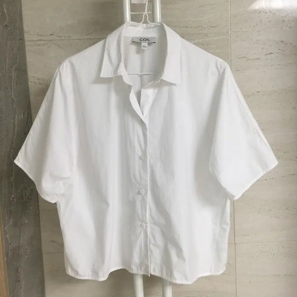 [BUNJANG] COS Oversized Short Sleeve Shirt / COS 코스 오버핏  반팔 셔츠 34