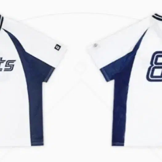 [BUNJANG] Lotte Giants Hockey Short Sleeve T-Shirt / 롯데 자이언츠 하키 반팔 티셔츠