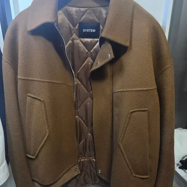 [BUNJANG] System Homme 25FW Brown Jacket / 시스템옴므 25FW 브라운 자켓 새것컨디션