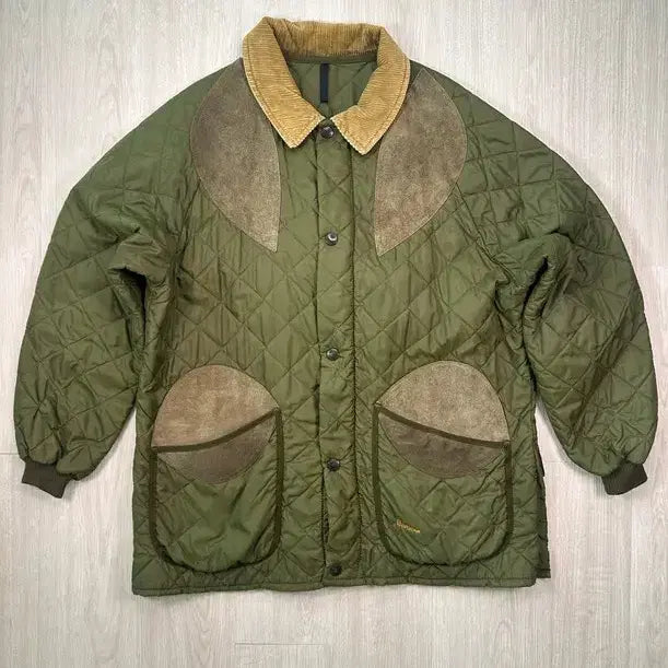 [BUNJANG] Vintage Barbour Quilted Jacket - Olive Green / Vintage Barbour Quilted Jacket - Olive G