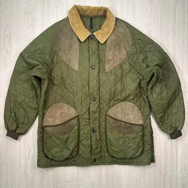 [BUNJANG] Vintage Barbour Quilted Jacket - Olive Green / Vintage Barbour Quilted Jacket - Olive G