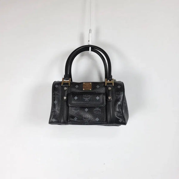 [BUNJANG] MCM Boston Bag Tote Black (Seongju Label) / MCM 보스턴백 토트백 블랙 성주라벨 O 260713