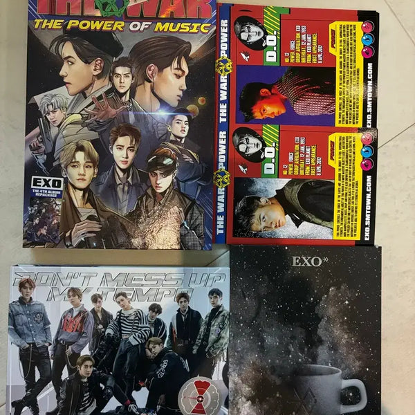 [BUNJANG] EXO Album Bundle Set / Exo 앨밤범 일괄