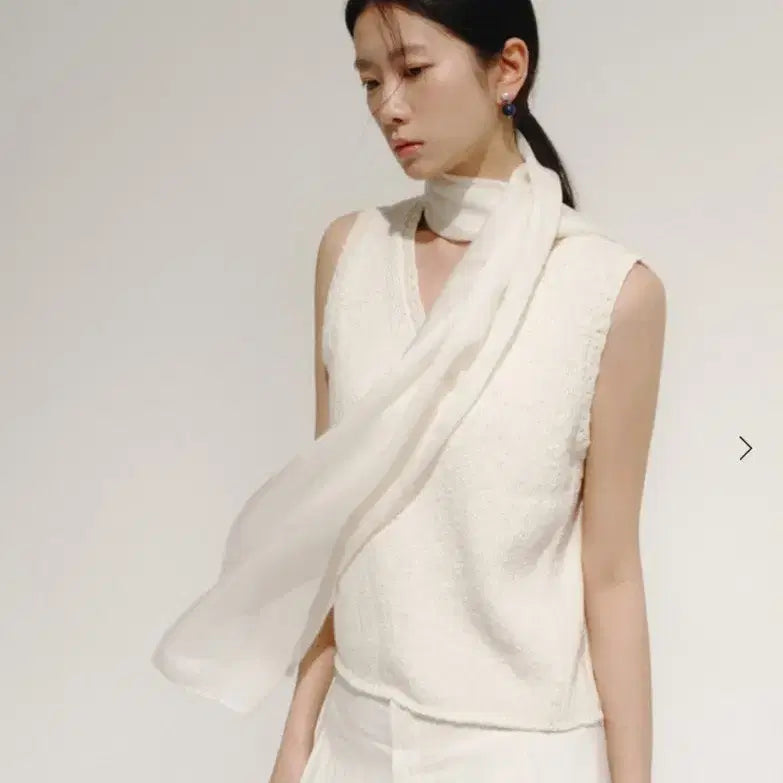 [BUNJANG] Hermès Terre Scarf Light Cream / 새상품-에르 시어 스카프/라이트 크림