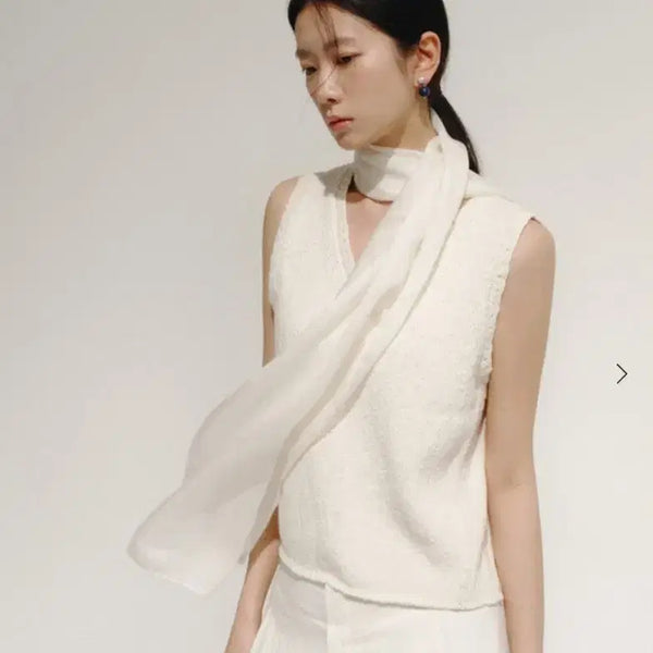 [BUNJANG] Hermès Terre Scarf Light Cream / 새상품-에르 시어 스카프/라이트 크림