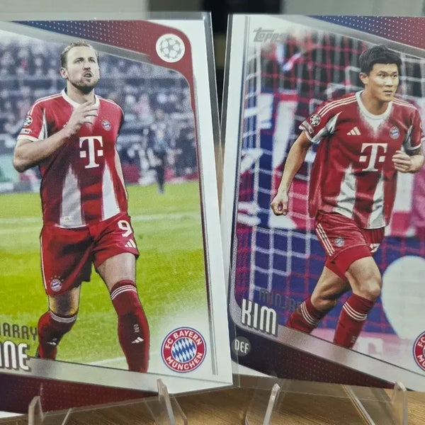 [BUNJANG] Harry Kane Kim Min-jae Bayern Munich Football Cards / 뮌헨) 해리케인, 김민재 랏
