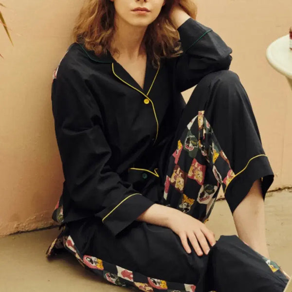 [BUNJANG] Ullala Pattern Pajama Set / ULLALA 울랄라 패턴 파자마세트 (단종)