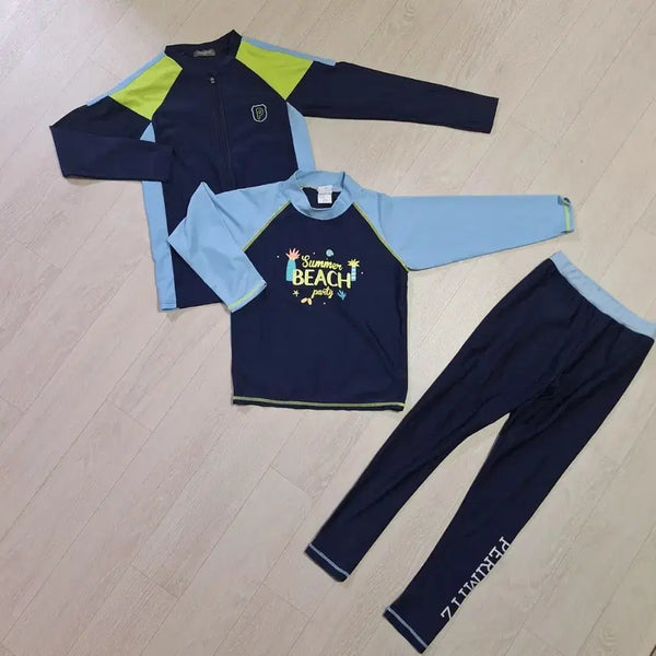 [BUNJANG] Perimits Children's Rash Guard Set (130cm) / 아동래쉬가드130  아동수영복 남아수영복