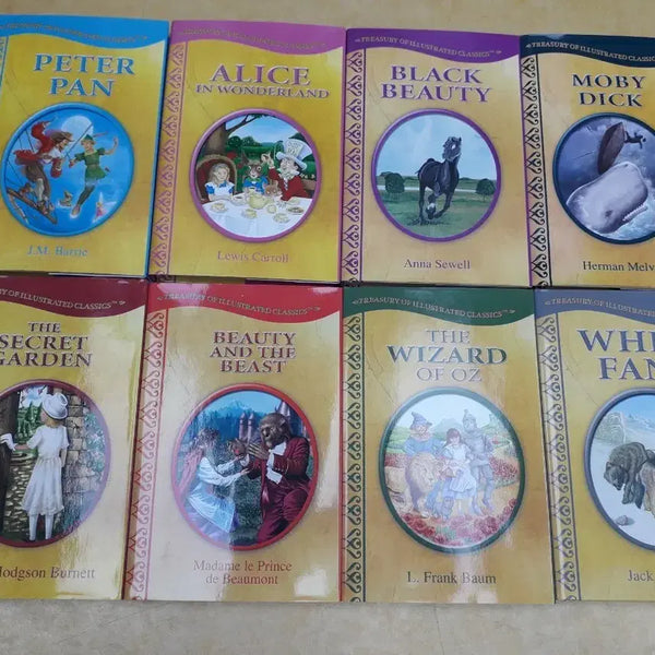 [BUNJANG] Treasury of Illustrated Classics Complete Set (8 Volumes) / TREASURY OF ILLUSTRATED CLASSICS Laibrar