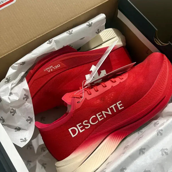 [BUNJANG] Descente Delta Pro EXP V3 Shoes Red 265 / 데상트 델타프로 EXP V3 265새상품