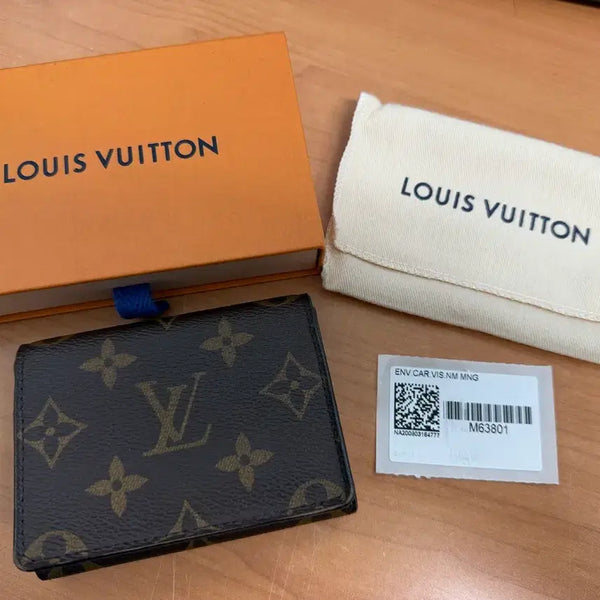 [BUNJANG] Louis Vuitton Monogram Card Holder M63801 / 루이비통 모노그램 카드 지갑 M63801