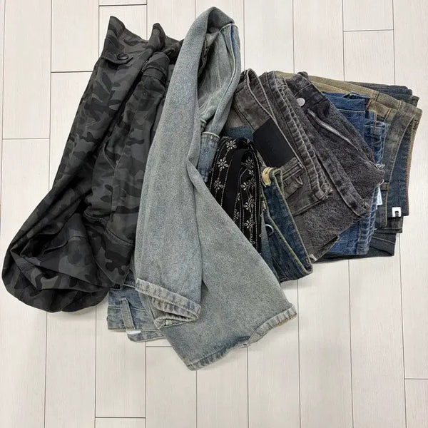 [BUNJANG] Bundle Set 8pcs Casual Trousers / 보세 바지 묶음 판매 8개