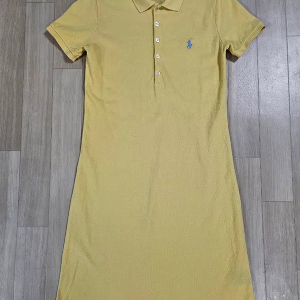 [BUNJANG] Ralph Lauren Sport Women's Yellow Polo Dress Size S / 랄프로렌 스포츠 여성 폴로 원피스 옐로우 S