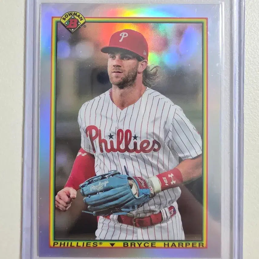 [BUNJANG] 2020 Bowman Bryce Harper Philadelphia Phillies Baseball Card / 2020 mlb 바우만 브라이스 하퍼 카드 필라델피아필리스