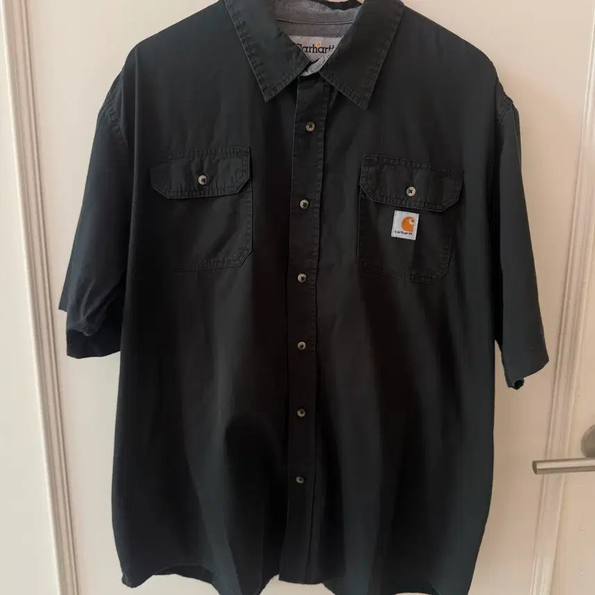 [BUNJANG] Carhartt Black Work Shirt XL / 칼하트(carhartt) 블랙 워크셔츠 xl