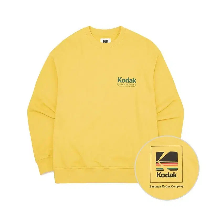 [BUNJANG] Kodak Apparel Colorplus Rainbow Sweatshirt / M KODAK 코닥어패럴 컬러플러스 레인보우 맨투맨