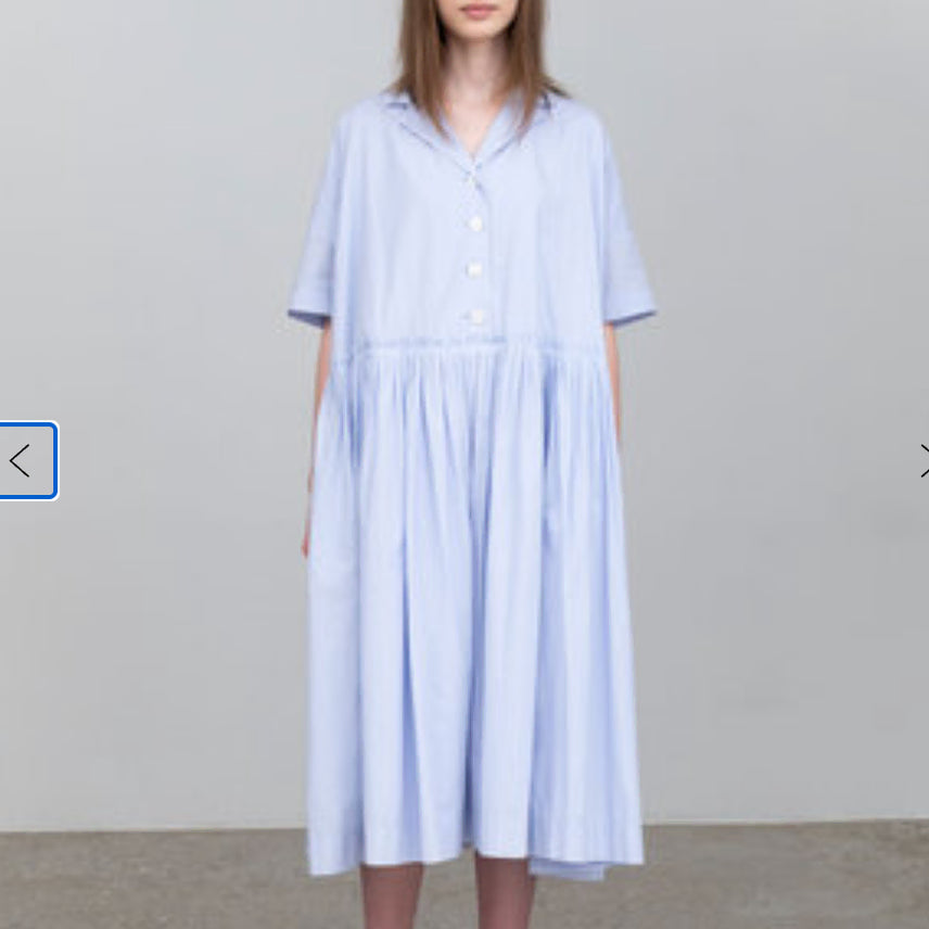[BUNJANG] Ouilara Cotton Pleated Dress / Ouilara Cotton Pleated Dress 위라라 원피스