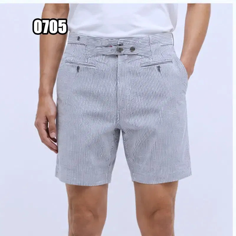 [BUNJANG] Thom Browne Seersucker Stripe Shorts / 34) 톰브라운 시어서커 스트라이프 쇼츠