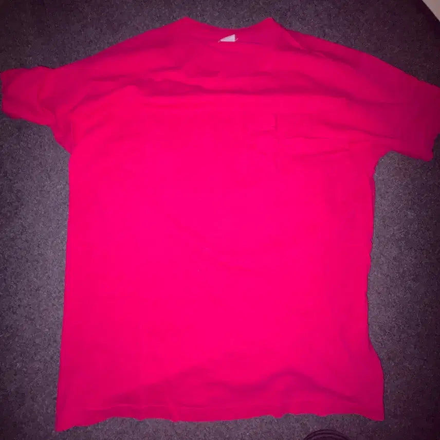 [BUNJANG] Vintage 90s BVD Single Stitch Pocket T-Shirt XL / 90s 싱글스티치 BVD 무지티 XL