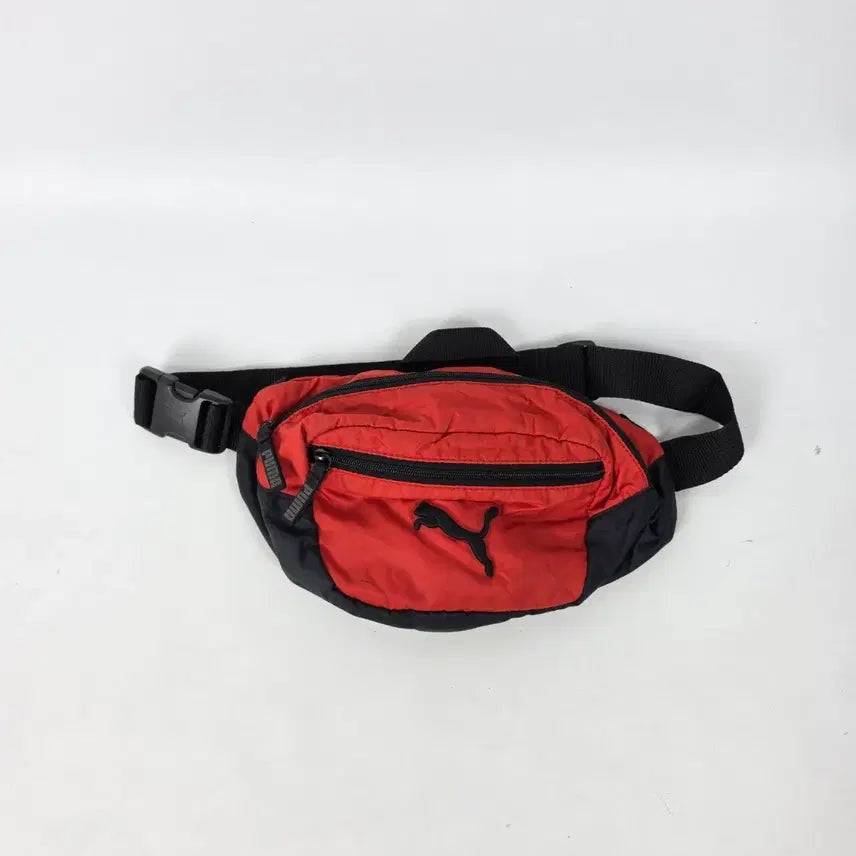 [BUNJANG] Puma Body Sling Bag Hip Sack Red Black 260713 / 푸마 바디슬링백 힙색 레드 블랙 260713
