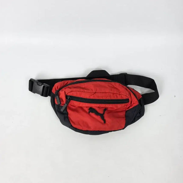[BUNJANG] Puma Body Sling Bag Hip Sack Red Black 260713 / 푸마 바디슬링백 힙색 레드 블랙 260713