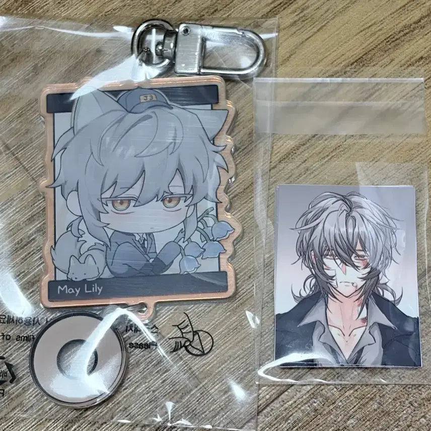 [BUNJANG] GyeDamJikKeun J3 Official Acrylic Keyring / 괴담출근 j3 제삼 비공식 아크릴 키링