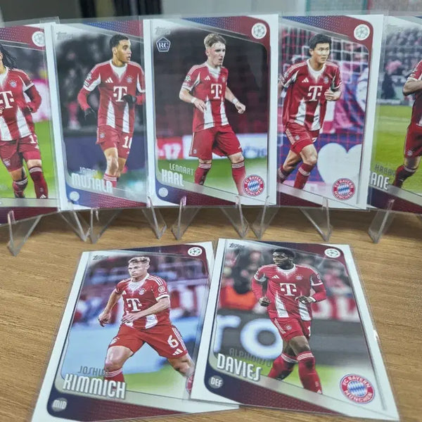 [BUNJANG] Bayern Munich Player Cards (Kim Min-jae, Kane, Musiala, Olise, Kimmich, Davies) / 뮌헨)칼, 민재, 케인, 무시알라, 올리세, 키미치, 알폰소 랏