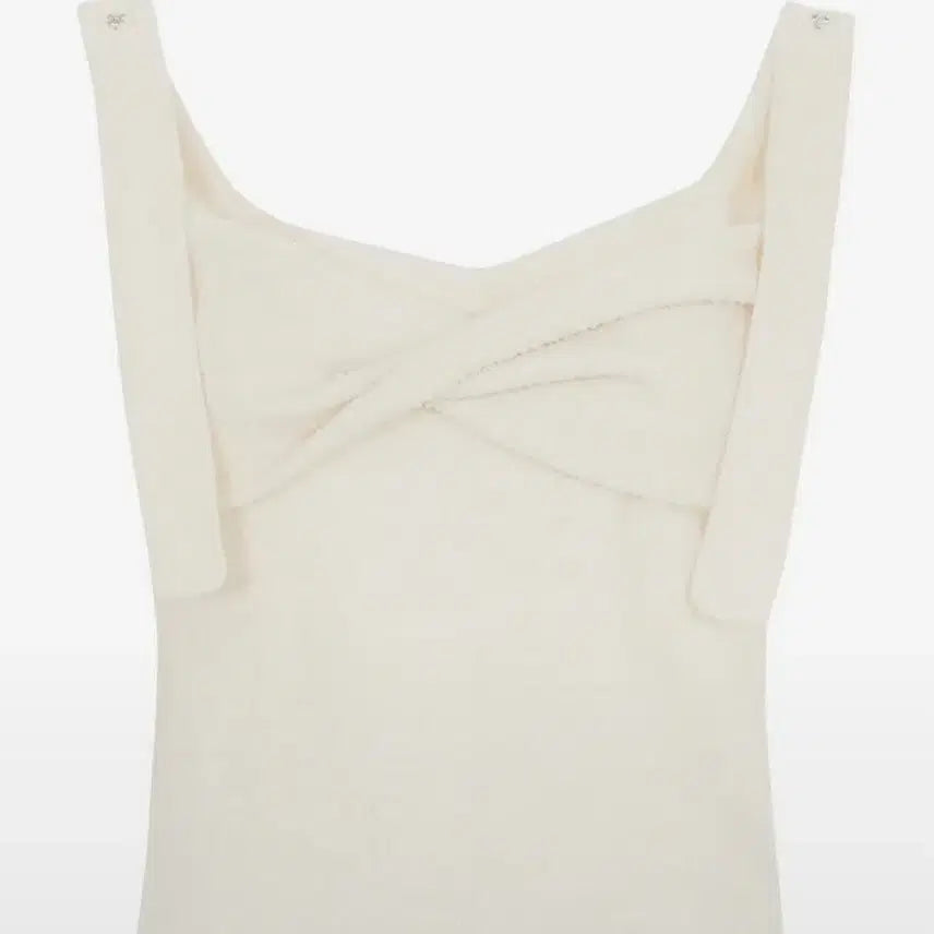 [BUNJANG] Bittercells Isabelle Ribbon Tank Top Black / 비터셀즈 이사벨 리본 블랙 나시