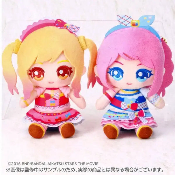 [BUNJANG] Aikatsu! Aimy Starry Stars Yume & Laura Theater Mascot Plush Set / [공구/소분]아이카츠 아이엠스타 스타즈 유메 로라 극장판 마스코트 누이