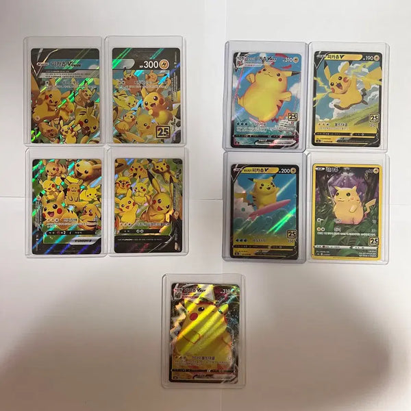 [BUNJANG] 25th Anniversary Pikachu Pokemon Cards Bundle / 25주년 피카츄 판매