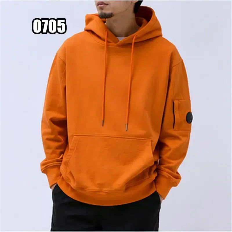 [BUNJANG] CP Company 2XL Diagonal Raised Fleece Lens Hoodie / 2XL CP컴퍼니 다이애그널 레이즈드 플리스 렌즈 후드
