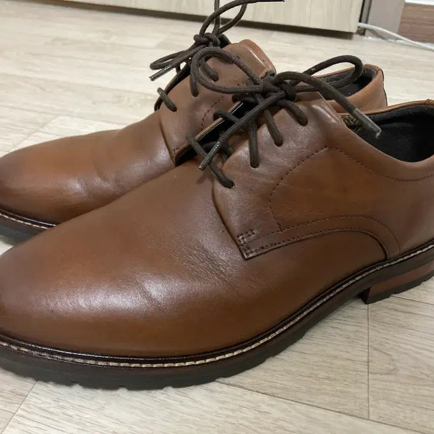 [BUNJANG] Rockport Cedric RM0030 Dark Brown Leather Shoes / 락포트 구두 260(265) 판매