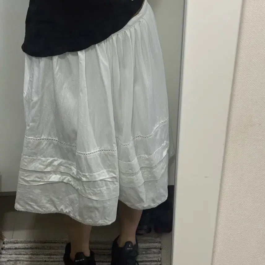 [BUNJANG] General Idea Midi Skirt L / 제너럴아이디어 미디스커트 L
