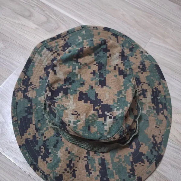 [BUNJANG] U.S. Marine Corps Pixel Camo Boonie Hat - Medium / 미해병대 부니햇