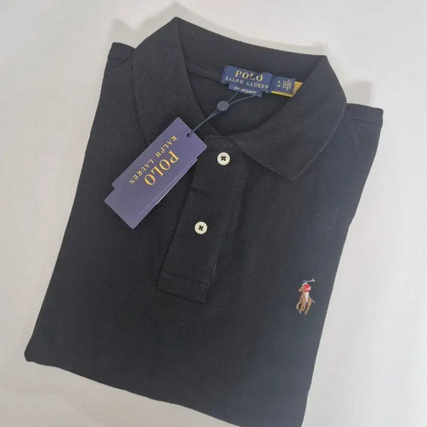 [BUNJANG] Polo Ralph Lauren Short Sleeve Black Polo Shirt L / 폴로 반팔 검정 카라티 L (새상품)