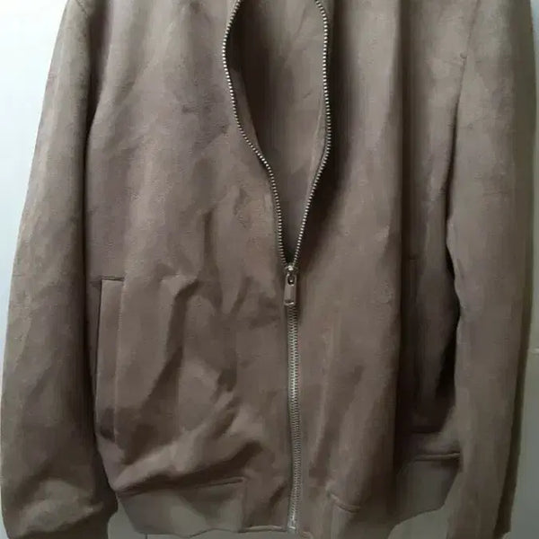 [BUNJANG] Zara Men's Suede Bomber Jacket / 자라 남성 스웨이드 자켓 m