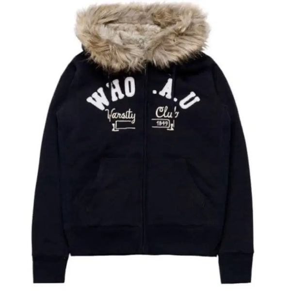 [BUNJANG] Who Are You Wolfjo Hoodie Zip-up M Size / 후아유 울프죠 후드집업