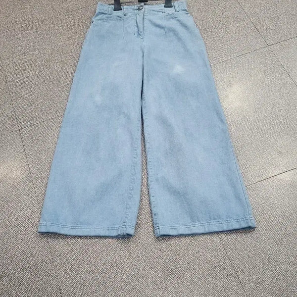 [BUNJANG] Mine Washed Wide Leg Jeans / 마인 워싱이쁜바지